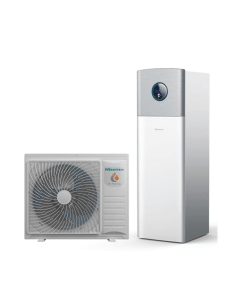 Pompa di calore Hisense R32 11 kW HI-THERMA INTEGRA con accumulo ACS integrato da 230L con unità esterna AHW-080HCDS1 e unità... 2