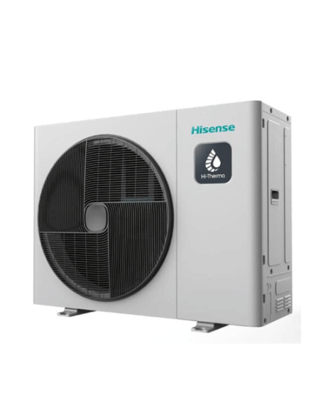 Pompa di calore Hisense R32 12,5 kW HI-THERMA INTEGRA con accumulo ACS integrato da 230L con unità esterna AHW-100HCDS1 e uni...