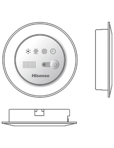 Ricevitore Hisense per comando remoto per modelli canalizzabili R-A01Z(E) - Climaway