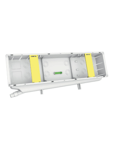 Cassetta predisposizione per impianti idronici Tecnosystemi ELISYUM HYDRONIC con coperchio ad incastro SCD200001 - Climaway