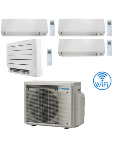 Climatizzatore GARANZIA ITALIA Daikin Perfera All Seasons + Console Pavimento Wifi Quadri Split Inverter 9000 + 9000 + 9000 +...
