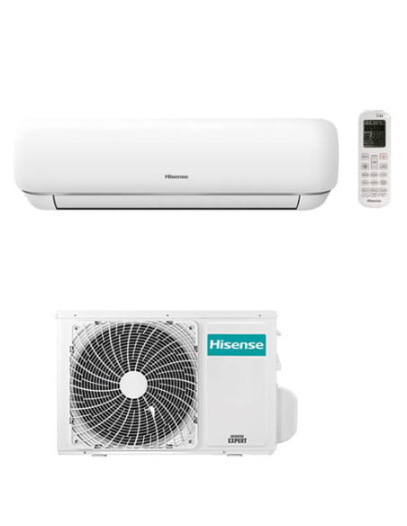 Climatizzatore Condizionatore Hisense Mini Apple Pie 9000 BTU TG25VE00G INVERTER Wi Fi Opzionale Classe A++/A+ - Climaway