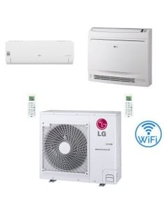 Climatizzatore Condizionatore LG Libero smart più Console R32 Dual Split Standard Inverter 18000 + 12000 BTU con U.E. MU4R25 ...