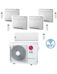 Climatizzatore Condizionatore LG Libero Smart + Console WIFI R32 Penta Split Standard Inverter 7000 + 9000 + 9000 + 9000 + 90...