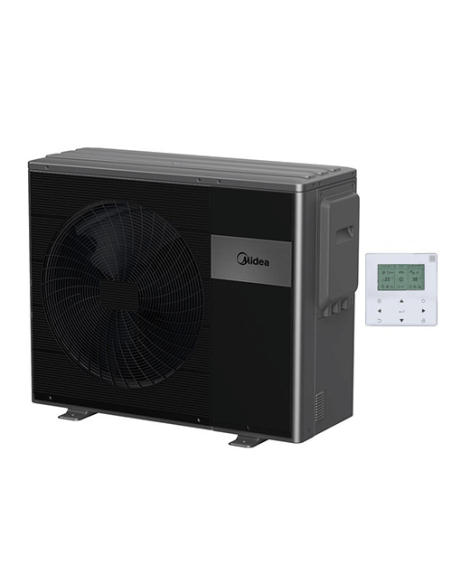 Pompa di calore monoblocco 12 KW Aria-Acqua R32 Midea Power Series Trifase - MHC-V12WD2RN8-C2 per riscaldamento / raffrescame...