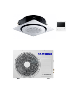 Climatizzatore Condizionatore Inverter Monosplit R32 Samsung Cassetta 360° 24000 BTU AC071RNNDKG/EU Classe A++/A+ CON PANNELL...