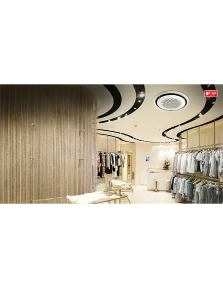 Climatizzatore Condizionatore Samsung unità interna Cassetta 360 SENZA PANNELLO per multisplit 24000 BTU AC071KN4DKH/EU - OFF...