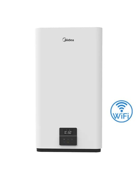 Scaldacqua Scaldabagno elettrico 50 litri 7 anni di garanzia doppia tanica Midea Serie ED6 Wifi D50-15ED6 Classe B - Climaway