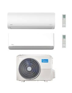Climatizzatore Condizionatore Midea Xtreme WiFi + Breezeless E R32 Dual Split 9000 + 18000 BTU con U.E. M3OG-21HFN8-Q INVERTE... 2
