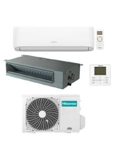 Climatizzatore Condizionatore Hisense Hi comfort più Canalizzato R32 Dual Split Inverter 7000 + 9000 con U.E. 2AMW42U4RGC NOV... 2