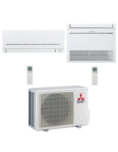 Climatizzatore Condizionatore Mitsubishi MSZ-AP più Pavimento Serie M MFZ-KT Dual Split Inverter 12000 + 12000 BTU con U.E. M... 2