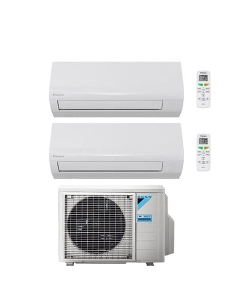 Climatizzatore GARANZIA ITALIA Daikin NEW SENSIRA Wifi Dual Split 7000 + 12000 BTU con U.E. 2MXF40A Classe A++/A+ - Climaway
