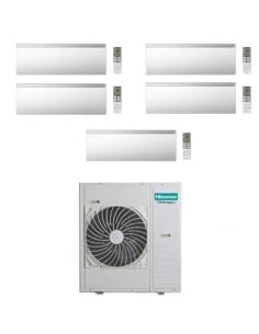Climatizzatore Condizionatore Hisense Air Master Wifi R32 Penta Split Inverter 9000 + 9000 + 9000 + 9000 + 9000 BTU con U.E. ... 2