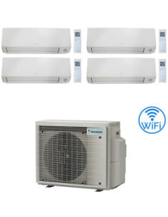 Climatizzatore GARANZIA ITALIA Daikin Perfera All Seasons Wifi Quadri Split Inverter 7000 + 9000 + 9000 + 12000 BTU con U.E. ...