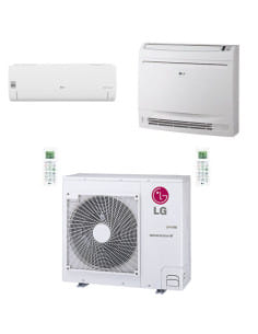 Climatizzatore Condizionatore LG Libero smart + Console WiFi R32 Dual Split Standard Inverter 12000 + 18000 BTU con U.E. MU3R... 2