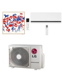 Climatizzatore Condizionatore Artcool Gallery PHOTO + Dualcool Premium R32 Dual Split Inverter 9000 + 12000 BTU con U.E. MU3R... 2