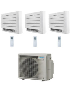 Climatizzatore GARANZIA ITALIA Daikin Serie FVXM Console Pavimento Perfera WiFi R32 Trial Split Inverter 9000 + 9000 + 18000 ... 2