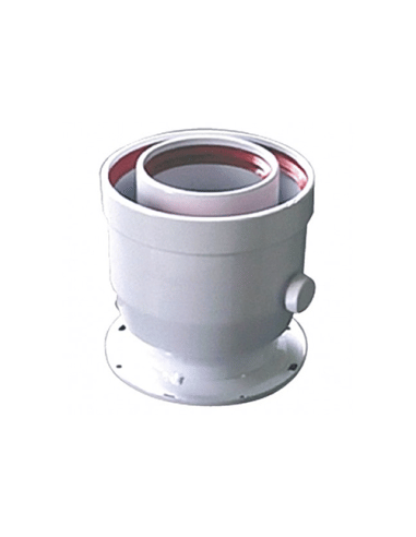 Attacco verticale coassiale Ferroli Ø 80/125MM 041006X0 - Climaway