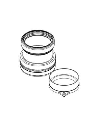 Kit sistema collegamento sdoppiato Riello 20217921 - Climaway