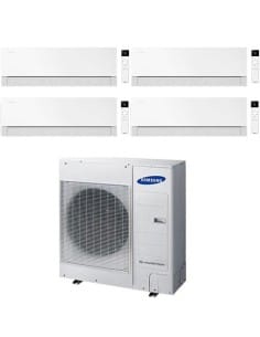 Climatizzatore Condizionatore Samsung WINDFREE PREMIÈRE Essential White Wifi Quadri Split R32 Inverter 9000 + 9000 + 9000 + 1... 2