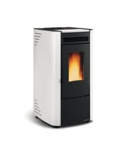Stufa a Pellet 6.5 kW Ketty 5.0 Nordica Extraflame colore Bianco - Climaway