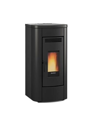 Stufa a Pellet 8 kW ventilata KLAUDIA 5.0 Nordica Extraflame colore Nero - Climaway