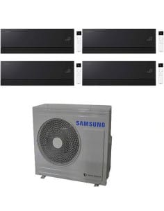Climatizzatore Condizionatore Samsung WINDFREE PREMIÈRE Soapstone Charcoal Wifi Quadri Split R32 Inverter 7000 + 7000 + 7000 ... 2