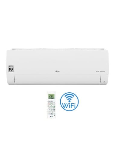 Climatizzatore Condizionatore LG Inverter Unità Interna a parete serie Libero Smart Wifi 9000 BTU S09EC NSJS - Climaway