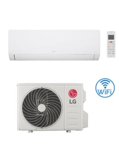 Climatizzatore Condizionatore LG Libero Wi-Fi R32 12000 BTU WZ12AWU.SUU1 INVERTER classe A++/A+ NOVITÁ 2026 - Climaway