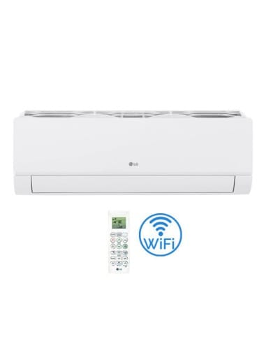 Climatizzatore Condizionatore LG Inverter Unità Interna a parete serie Dualcool Libero Smart Wifi 18000 BTU EZ18CSN.CSK1 - Cl...