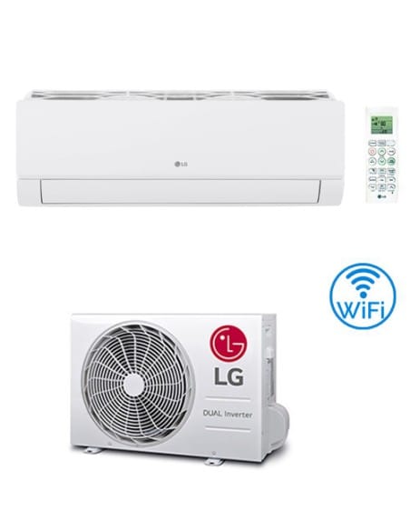 Climatizzatore Condizionatore LG Dualcool LIBERO SMART R32 Wifi 9000 BTU EZ09CSN.CSJ1 DUAL INVERTER classe A++/A+ NOVITÀ 2026...