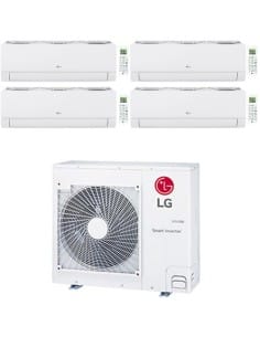 Climatizzatore Condizionatore LG Dualcool Libero Smart R32 Wifi Quadri Split Dual Inverter 9000 + 9000 + 9000 + 12000 BTU con... 2