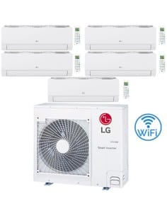 Climatizzatore Condizionatore LG Dualcool Libero Smart R32 Wifi Penta Split Dual Inverter 7000 + 7000 + 7000 + 12000 + 12000 ...