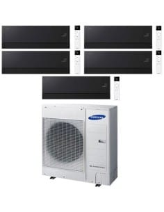 Climatizzatore Condizionatore Samsung WINDFREE PREMIÈRE PLUS Soapstone Charcoal Wifi Penta Split R32 Inverter 7000 + 7000 + 7... 2