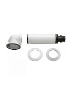 Kit fumi telescopico coassiale Ø60-100 per caldaie a condensazione Bosch 7738112499 - Climaway