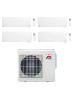 Climatizzatore Condizionatore Mitsubishi MSZ-AY Wifi R32 Quadri Split Inverter 9000 + 9000 + 9000 + 9000 BTU con U.E. MXZ-4F8... 2