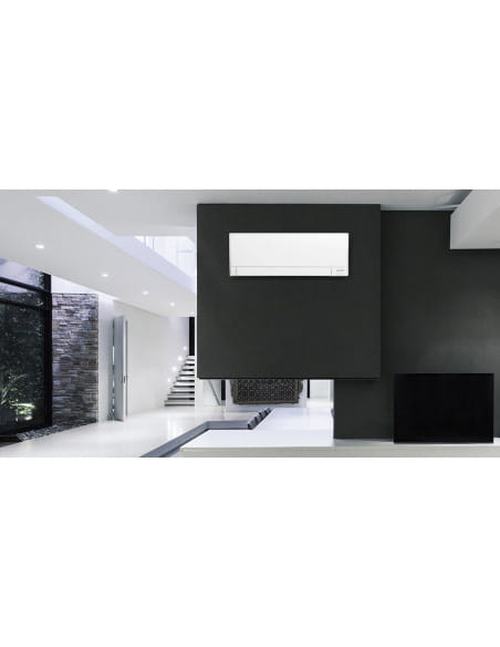 Climatizzatore Condizionatore Mitsubishi R32 Trial Split Inverter 9000 MSZ-AY Wifi + 9000 MSZ-AY Wifi + 9000 MFZ-KT25VG BTU c...