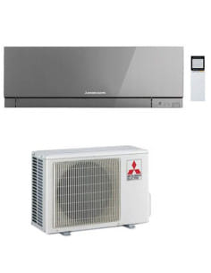 Climatizzatore Condizionatore Mitsubishi Kirigamine Zen Wifi Argento MSZ-EF25VGKS 9000 BTU con U.E. MXZ-2F53VF4 - Climaway 2