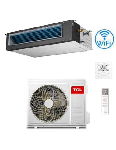 Climatizzatore Condizionatore TCL Canalizzato R32 WiFi 12000 BTU MN12DW1 INVERTER Classe A++/A+ - Climaway