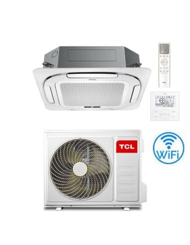 Climatizzatore Condizionatore TCL Cassetta 4 Vie Standard WiFi R32 48000 BTU MN48S3S1 TRIFASE INVERTER Classe A++/A+ - Climaway