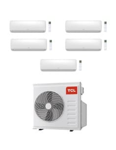 Climatizzatore Condizionatore TCL Elite serie F Wifi R32 Penta Split Inverter 9000 + 9000 + 12000 + 12000 + 12000 BTU con U.E... 2