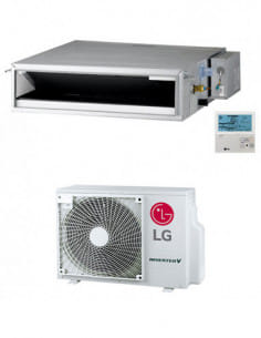 Climatizzatore Condizionatore LG Canalizzabile Inverter R32 24000 BTU CL24F con esterna UUC1 - Climaway