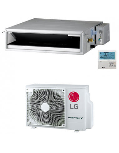 Climatizzatore Condizionatore LG Canalizzabile Inverter R32 24000 BTU CL24F con esterna UUC1 - Climaway