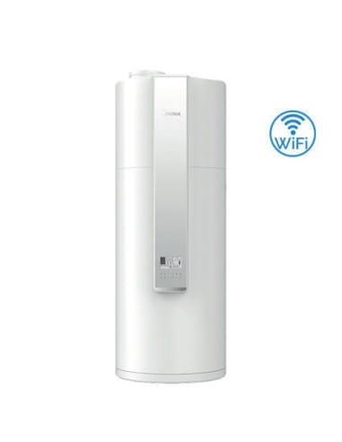 Scaldacqua a pompa di calore Murale per produzione acqua calda sanitaria Midea serie RSJ-09/100RDN7-B1 da 100L Gas R290 Class...