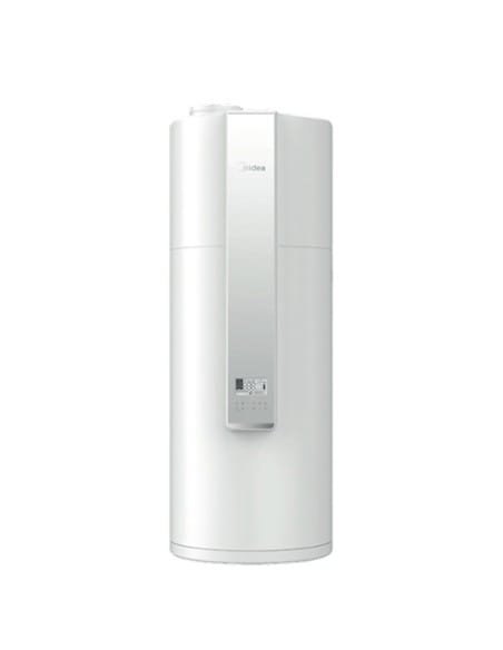 Scaldacqua a pompa di calore Murale per produzione acqua calda sanitaria Midea serie RSJ-09/100RDN7-B1 da 100L Gas R290 Class...