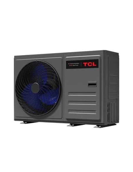 Pompa di calore monoblocco 6 kW Aria-Acqua Wi-Fi R32 TCL Tri-Thermal monofase HB063SD0 con comando a filo per riscaldamento/r...