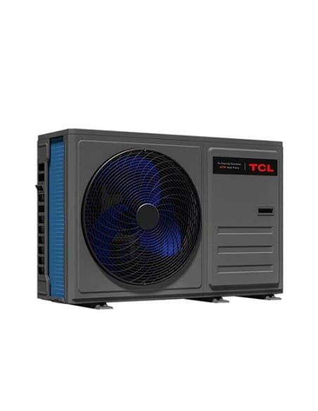 Pompa di calore monoblocco 16 kW Aria-Acqua Wi-Fi R32 TCL Tri-Thermal trifase HB16TD0 con comando a filo per riscaldamento/ra...