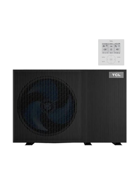 Pompa di calore monoblocco 12 kW Aria-Acqua Wi-Fi R290 TCL Tri-Thermal monofase HB12SP0 con comando a filo per riscaldamento/...