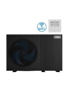 Pompa di calore monoblocco 12 kW Aria-Acqua Wi-Fi R290 TCL Tri-Thermal monofase HB12SP0 con comando a filo per riscaldamento/...