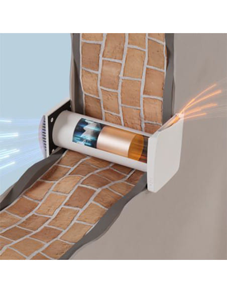 Recuperatore Di Calore Puntuale Ideal Clima Modello Kers+ 100 VRKS00W Con Telecomando Funzione Antimuffa Wi-Fi Ready - Climaway